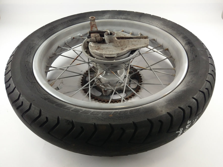 Honda XR 125 L JD19 [2005] - Hinterrad Rim bakom