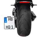harley davidson fxdrs 114 [HEINZ BIKES] – Slip-In Kennzeichenhalterung-2