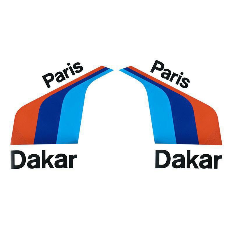 BMW R nineT 1200 Urban G/S (hoher Auspuff) [2017-2023] - PARIS DAKAR Aufkleber
