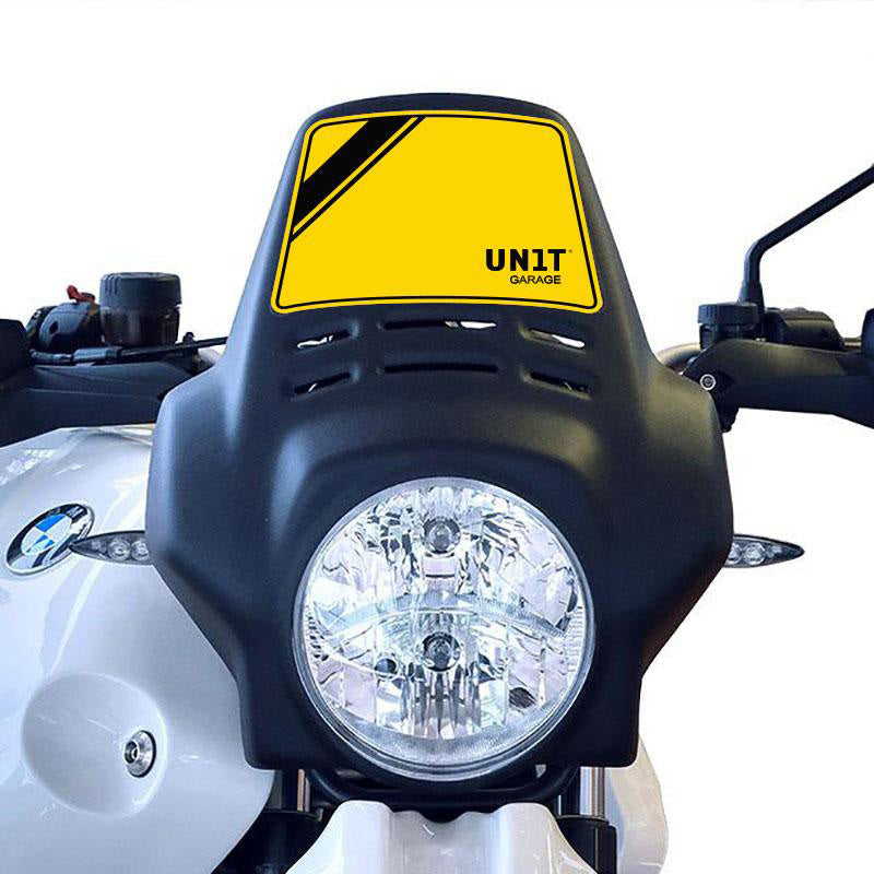 BMW R 1200 GS ADV [2004-2012] - Fenouil-Windschild-Aufkleber 40th Gelb