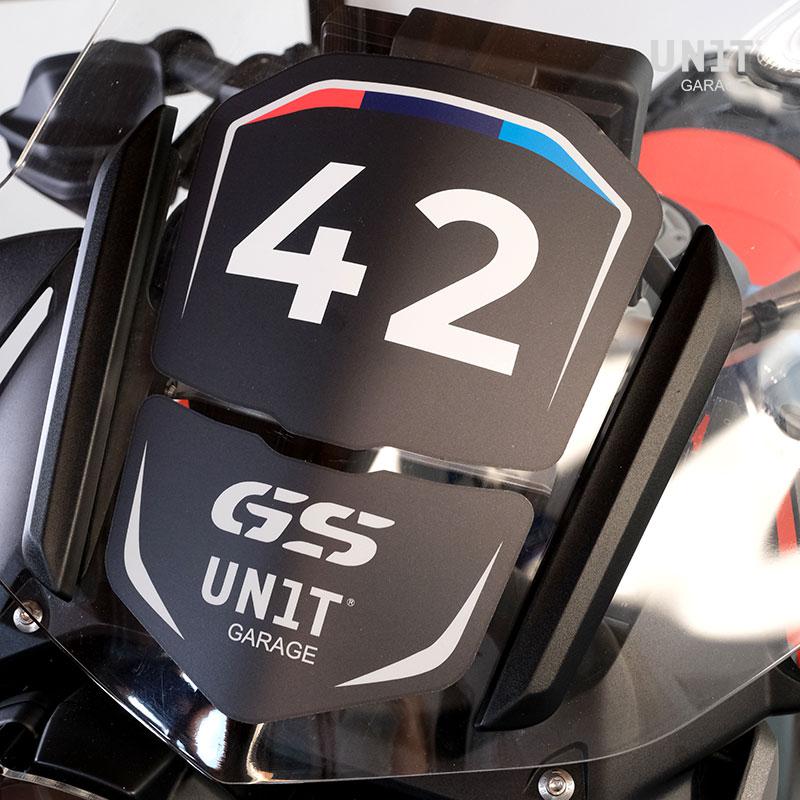 BMW R 1250 GS LC Rad [2019-2023] - Motorsport-Aufkleber für GS-Windschutzscheibe