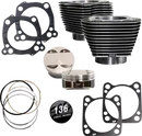 Harley-Davidson FLTRT 1868 Road Glide 3 114 [2025] - 132" Hochverdichtungs- / 136" Big Bore Kit – Oberfläche: Schwarz, Nicht hervorgehobene Kühlrippen – Merkmal: +8,5 cm³ Kuppelvolumen – Bild 6