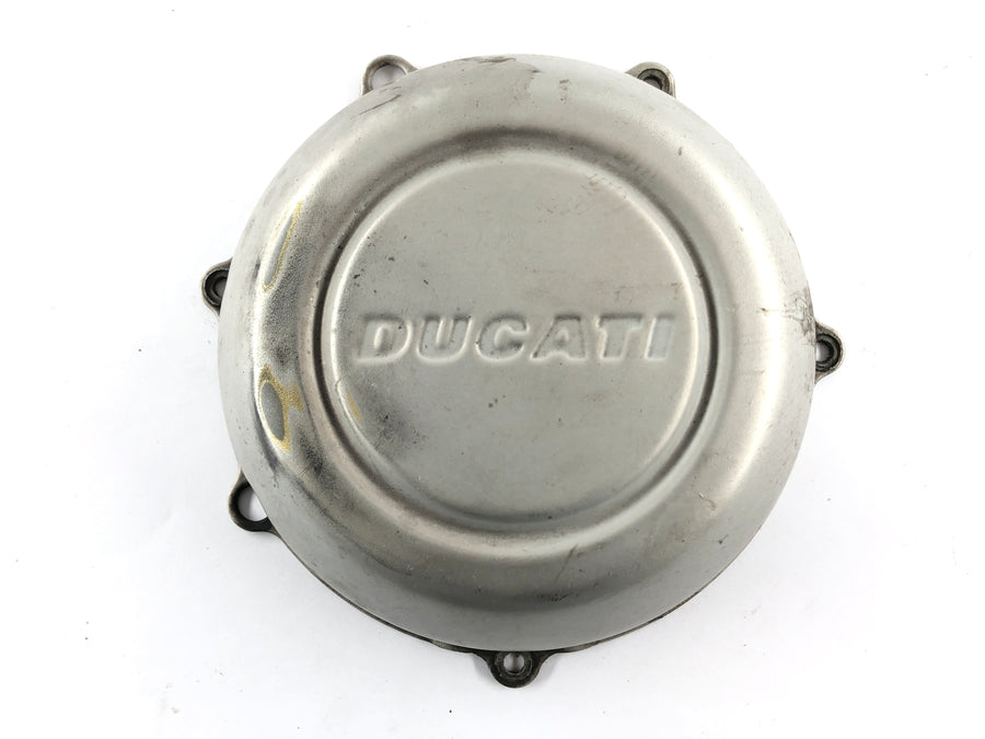 Ducati Multistrada 1000 DS [2003] - Kopplingslock på utsidan av motorlocket