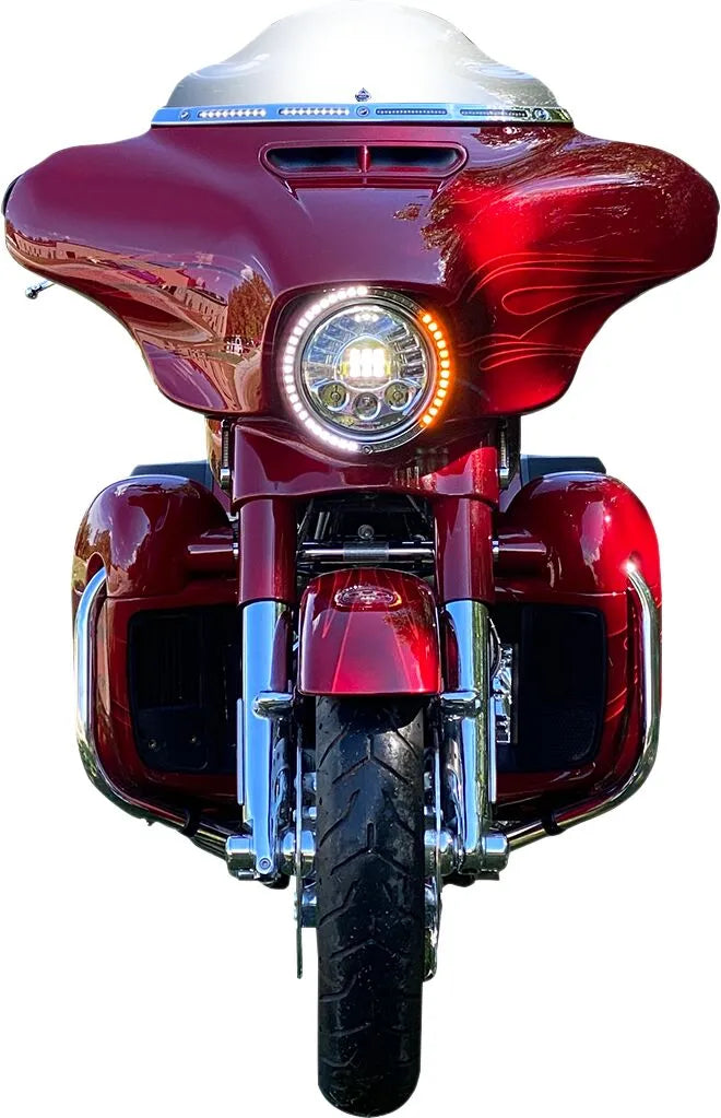 harley davidson flhtc [CUSTOM DYNAMICS] – ProBEAM® Blinker-Ring Zierleiste