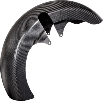 harley davidson touring [ARLEN NESS] – Carbonfaser 21" Fat Wrapper Vorderradkotflügel - 0