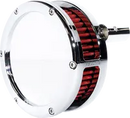 Harley-Davidson FXSE 1800 Pro Street Breakout CVO [2016-2017] - BA luftfiltersats - Yta: Chrome, Red, Clear - Bild 8