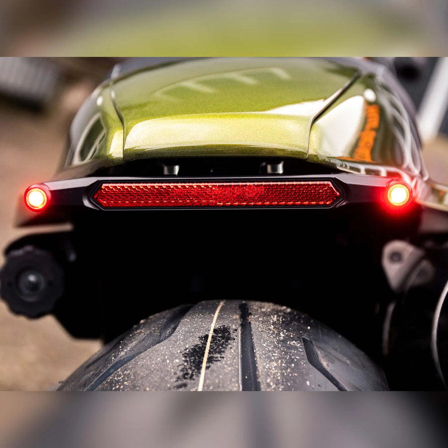 harley davidson sportster s 1250 [HEINZ BIKES] – 3-i-1 extra strålkastare NANO