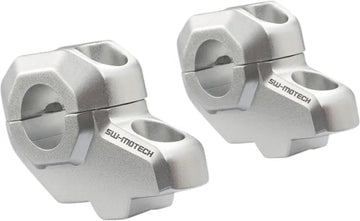 Moto Guzzi V7 III 750 Racer Anniversario [2020] - Styreflyttning för Ø 22 mm styre, 30/21 mm, silver - Bild 1
