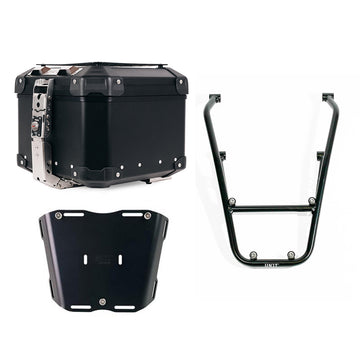 BMW R 12 [2024-2026] - Atlas 44L Universal-Aluminium-Topcase + Gepäckträger mit Soziusgriffen