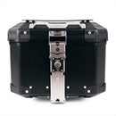 BMW R nineT 1200 Racer [2017-2020] - Atlas 44L Universal-Aluminium-Topcase + -Gepäckträger mit Soziusgriffen zur Befestigung der Topcaseplatte