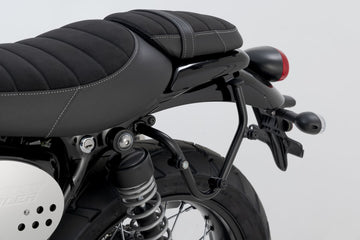 Triumph Street Twin 900 [2018] - Legend Gear LC2 sidoväska system Brown Edition vänster – bild 2