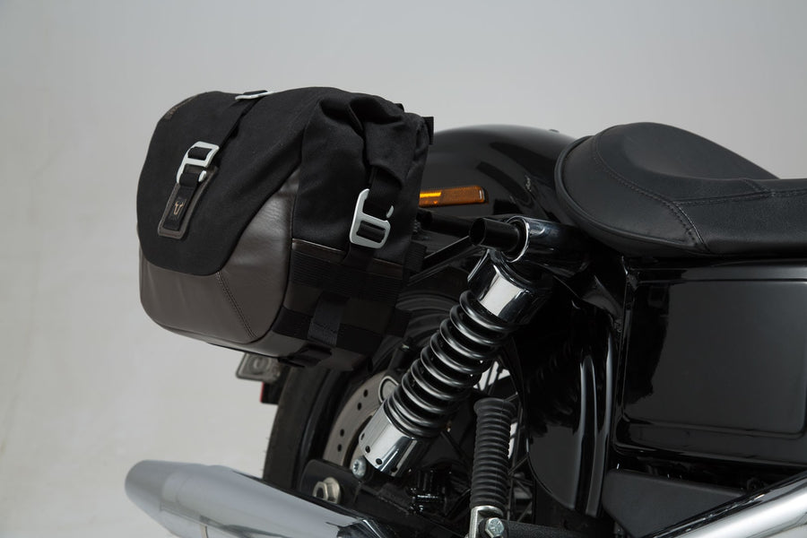 Harley-Davidson FXDWG 1690 Dyna Wide Glide [2012-2017] - Legend Gear LC2 Seitentaschen-System Brown Edition – Bild 1