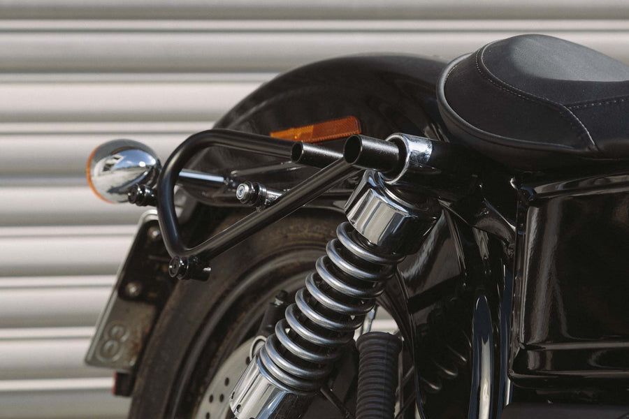 Harley-Davidson FXDWG 1690 Dyna Wide Glide [2012-2017] - Legend Gear LC2 Side Bag System Black Edition – Bild 4
