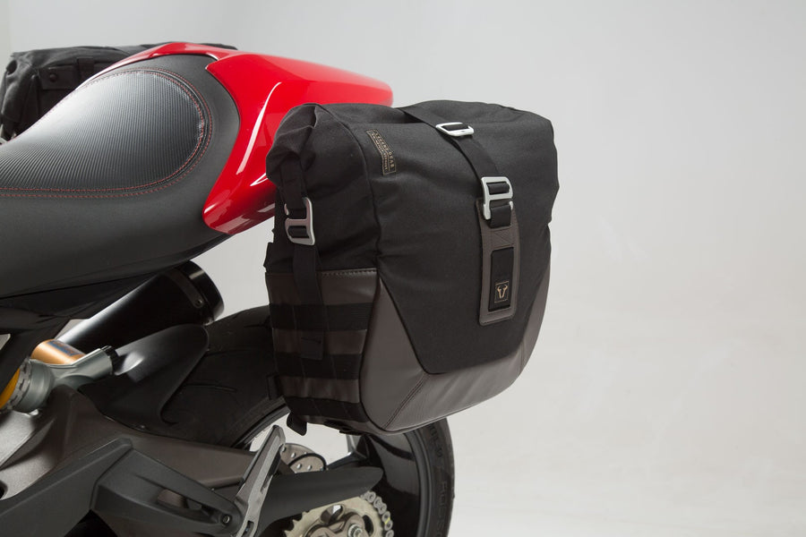 Ducati Monster 797 [2017-2020] - Legend Gear LC1 & LC2 sidoväska system Black Edition – bild 4