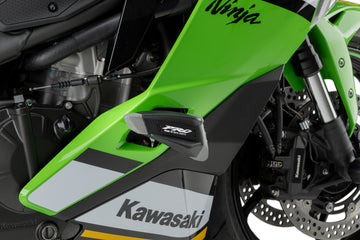KAWASAKI ZX-4RR NINJA [2025] – Crash Pads PRO 2.0 – Svart