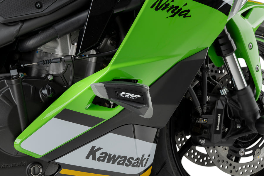 KAWASAKI ZX-4RR NINJA [2025] – Sturzpads PRO 2.0 – Schwarz
