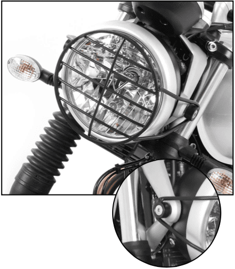 Triumph Street Twin [2016-2022] - Lampenschutzgitter
