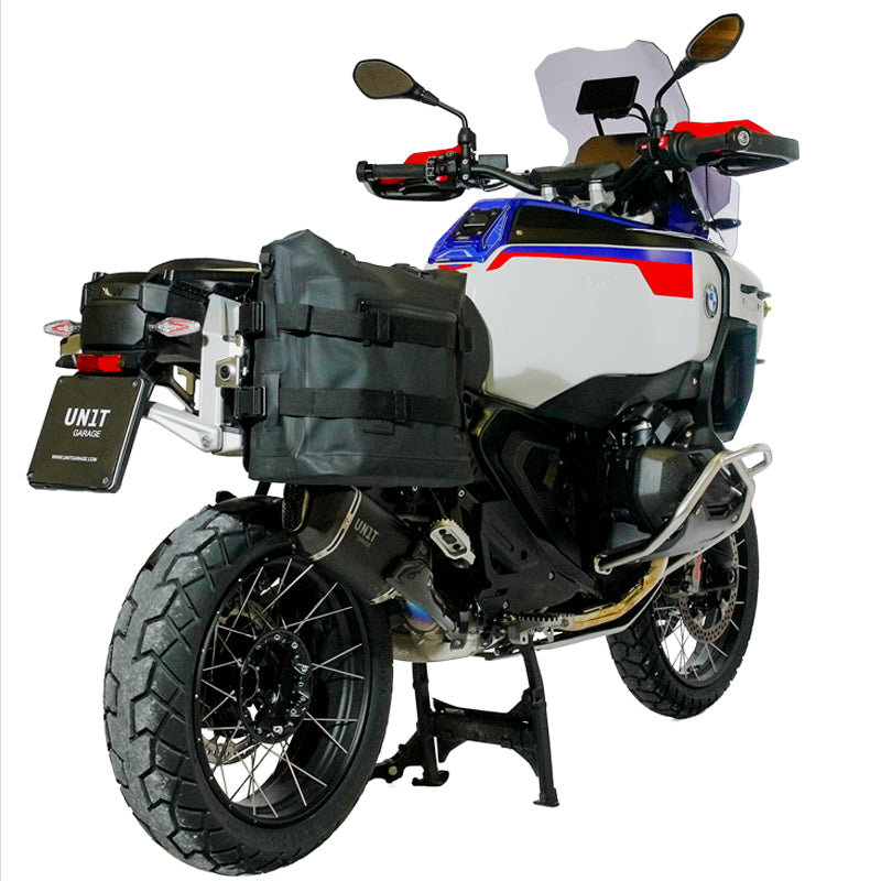 BMW R 1300 GS Adventure [2024–2026] - Khali TPU Seitentasche 35L - 45L + Rechte Aluminiumplatte BMW R1300GS ADV