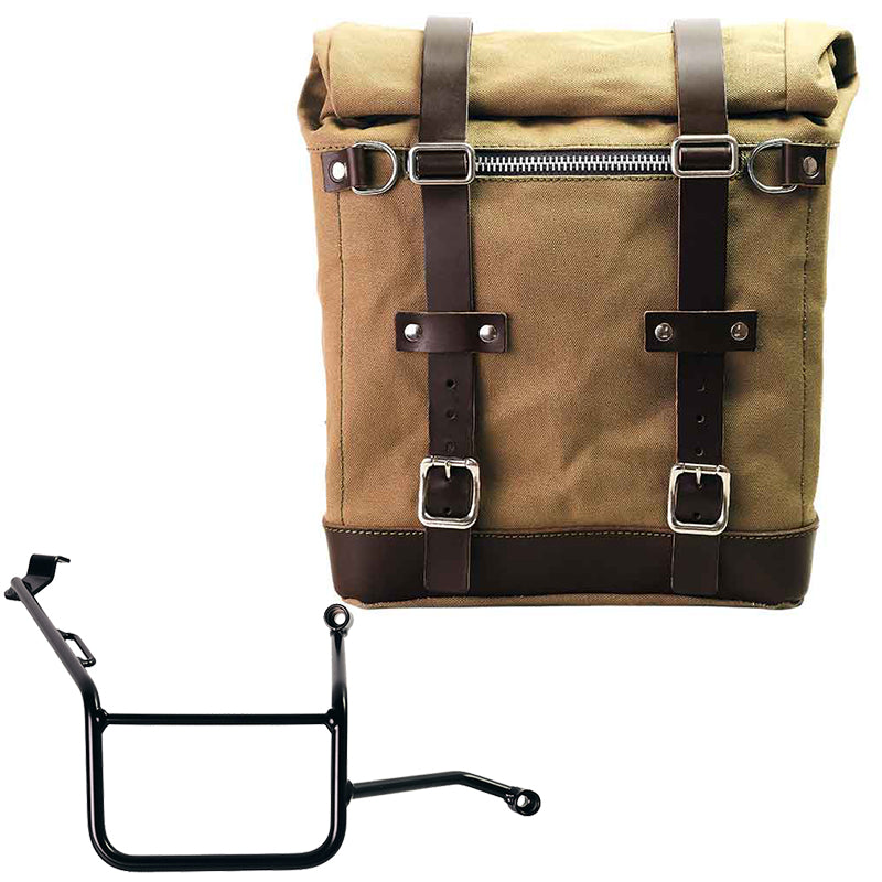 BMW F 900 GS [2023-] - Scram Packtasche aus Segeltuch 22L-30L + Rahmen rechts