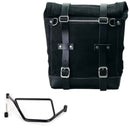 BMW F 450 GS [2026-] - Seitentasche Scram aus Spaltleder 22L-30L + Rahmen rechts