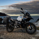 BMW R 1200 GS ADV LC [2014-2018] - Paar Aluminiumplatten mit vorderen Schnellkupplungen aus Hypalon und Schlössern