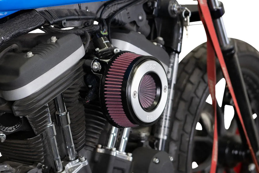 Harley-Davidson XL 1200 C Sportster Custom [2020] - Air Stinger Stealth Luftfiltersatz – Oberfläche: Schwarz – Bild 4