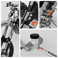 Red Moto CRF 450 RX Supermoto [2017-2018, 2020] - Front oversize bromssats - bild 9