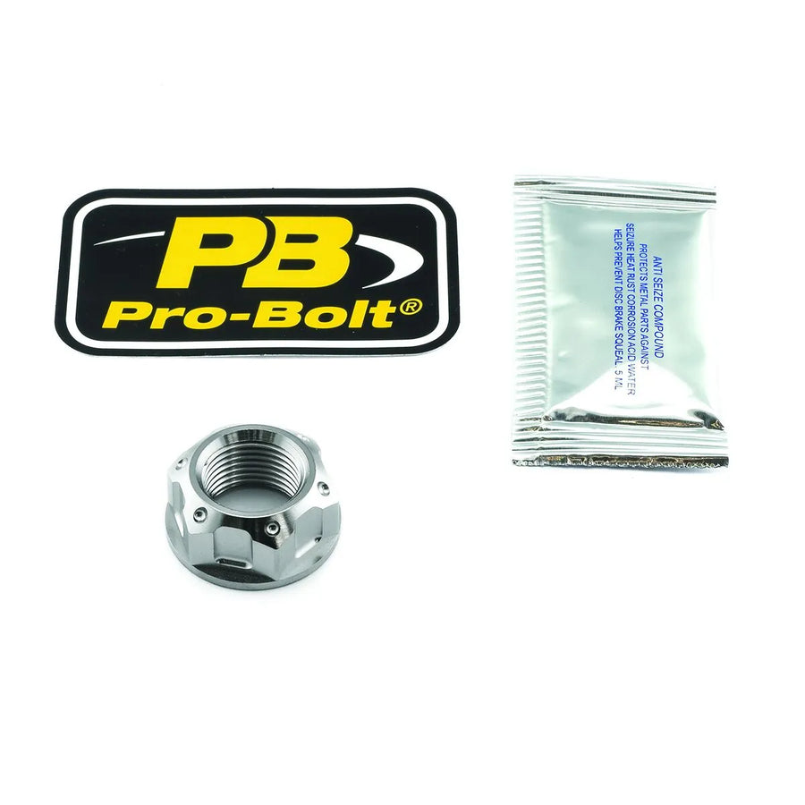 Triumph Scrambler 400 [Pro Bolt] - axis mother for swinge, titanium