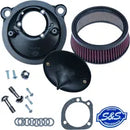 Harley-Davidson Xl 883 R Roadster [2009-2010, 2013] - Mini Teardrop Stealth Luftfilter-Kit – Oberfläche: Silber – Bild 11