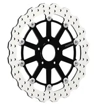 Harley-Davidson XL 1200 T Super Low [2015-2016] - Wave® Bremsscheibe – Oberfläche: Orange, Silber – Bild 12