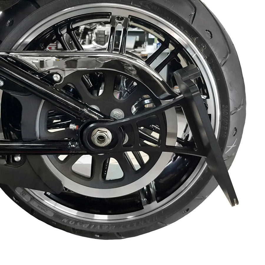 harley davidson fxsb [HEINZ BIKES] – Seitlich montierter Kennzeichenhalter mit Kennzeichenbeleuchtung