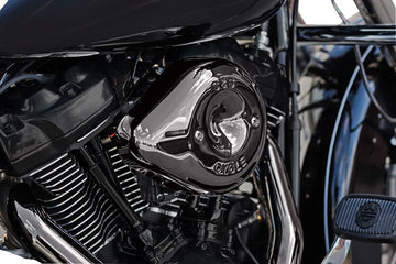 Harley-Davidson FLHTCUTG 1868 Tri Glide Ultra 114 [2023] - Stealth Teardrop Luftfilterabdeckung – Design: Teardrop – Bild 2