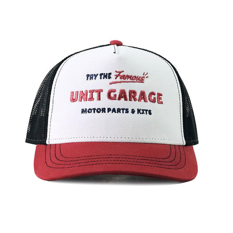 BMW F 900 GS [2023-] - Vintage Unitgarage Trucker Hut weiß/rot