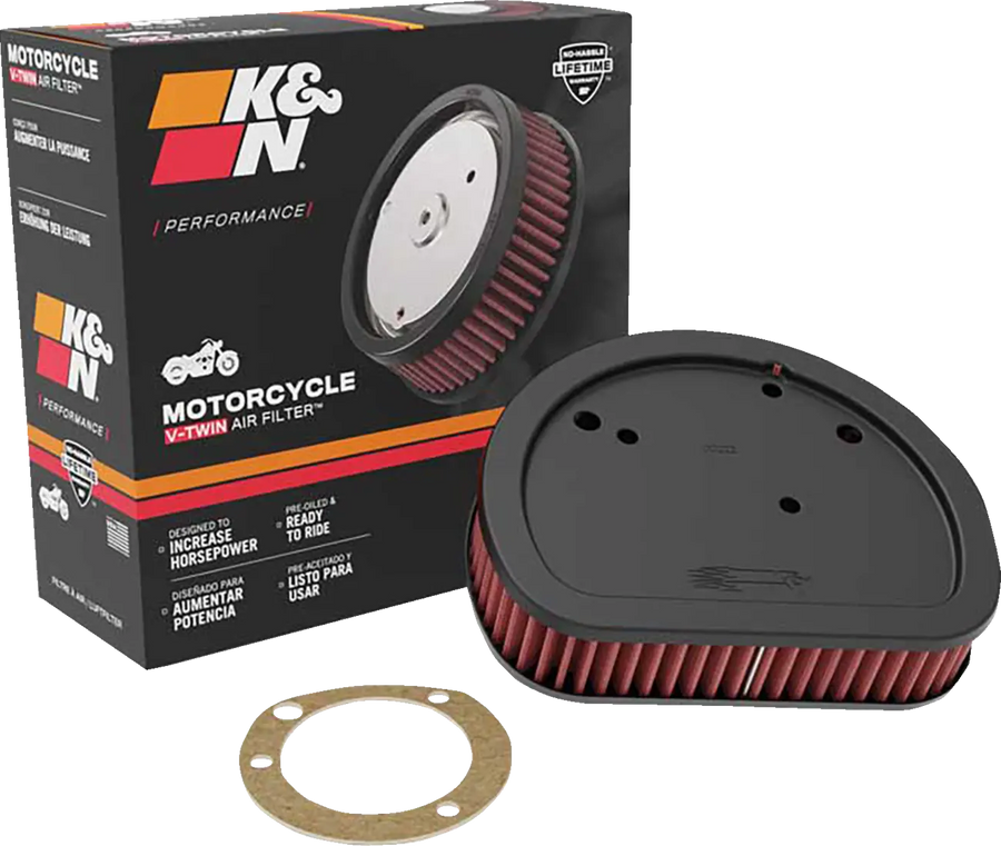 Harley Davidson FXS [K&N] - Ersättningsluftfilter för högt flöde