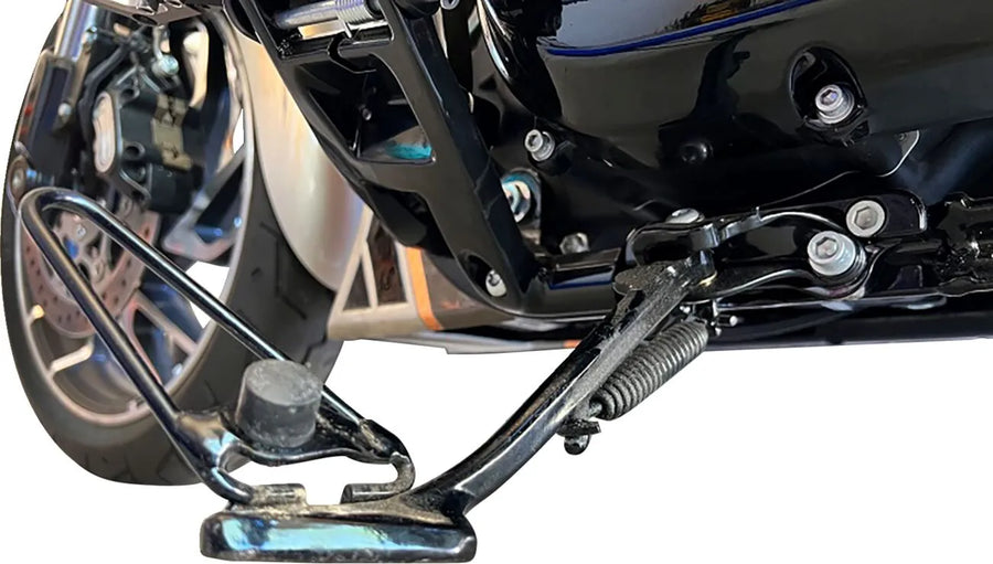 harley davidson flfb [PAUL YAFFE BAGGER NATION] – sidostöd för monteringsblock