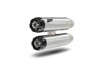 harley davidson fxlrs [ZARD] – Overlapped Slip-Ons Schalldämpfer für HD-SOFTAIL M8