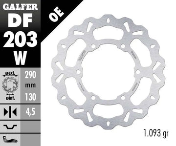 Kawasaki Z250Sl [2015-2016] - Wave® bromsskiva – bild 2