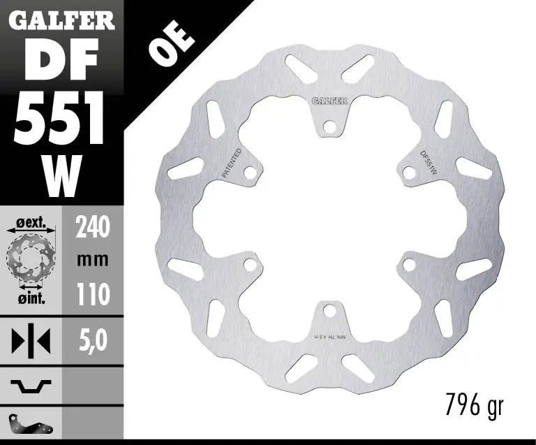 Royal Enfield Shotgun 650 [2024-2026] - BRAKE DISC FIXED WAVE – Bild 2