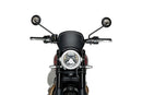TRIUMPH SCRAMBLER 1200X [2025] – Frontplatte ABS – Mattschwarz-1
