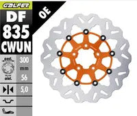 Harley-Davidson FXBR 1750 Softail Breakout 107 [2020] - Wave® Bremsscheibe – Oberfläche: Orange, Silber – Bild 9