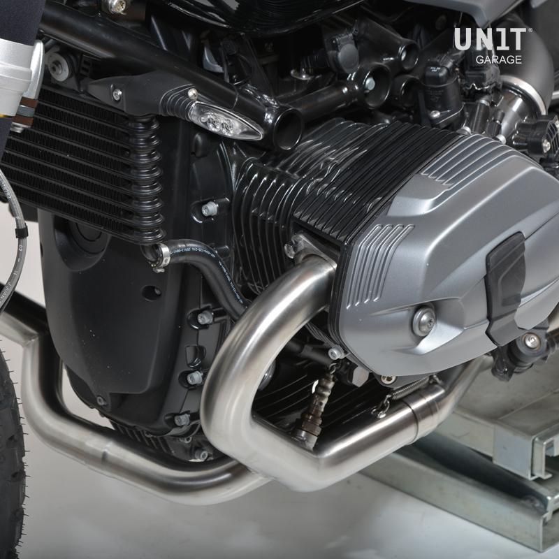 BMW R nineT 1200 Urban G/S (niedriger Auspuff) [2017-2023] - Edelstahl-Abgaskrümmer ohne Katalysator (EURO 3, EURO 4)