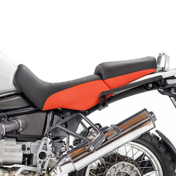 BMW R 1150 GS [1999-2004] - Svart / orange sadelöverdrag