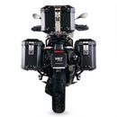 BMW R nineT 1200 Urban G/S (hoher Auspuff) [2017-2023] - Atlas Aluminium-Taschenpaar 39L+32L + Atlas NineT Aluminium Taschenrahmen