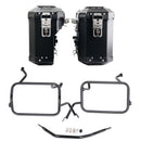 BMW F 450 GS [2026-] - Atlas Aluminium-Taschenpaar 39L + 32L + Atlas Aluminium-Satteltaschenrahmen