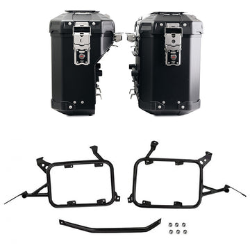 BMW R 1200 GS ADV LC [2014-2018] - Atlas Aluminium-Taschenpaar 39L + 32L + Taschenrahmen Aluminium R1200GS LC - R1250GS & ADV