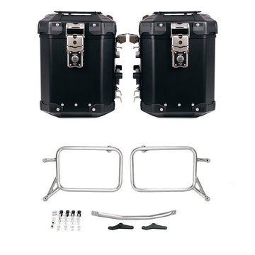 BMW R 1150 GS [1999-2004] - Atlas Alu-Seitenkoffer-Set 48L + 48L + Taschenrahmen Alu R850R - R1100R - R1150R, R850GS - R1100GS - & ADV