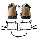 BMW F 900 GS Adventure [2024-] - Paar Cult-Seitentaschen Canvas 40 l – 50 l + Paar Aluminiumplatten + Alu-Kofferrahmen BMW F900GS ADV