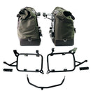 BMW F 900 GS Adventure [2024-] - Paar Cult-Seitentaschen Canvas 40 l – 50 l + Paar Aluminiumplatten + Alu-Kofferrahmen BMW F900GS ADV