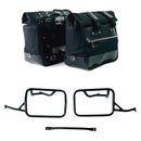 BMW R 12 nineT [2024-2026] - Paar Cult-Seitentaschen Canvas 40L - 50L + Paar Aluminiumplatten + Rahmen für Aluminiumtaschen