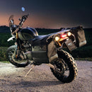 BMW R 12 G/S [2025-2026] - Paar Cult-Seitentaschen aus Spaltleder 40L – 50L + Aluminiumplatte + BMW R12 G/S-Rahmen